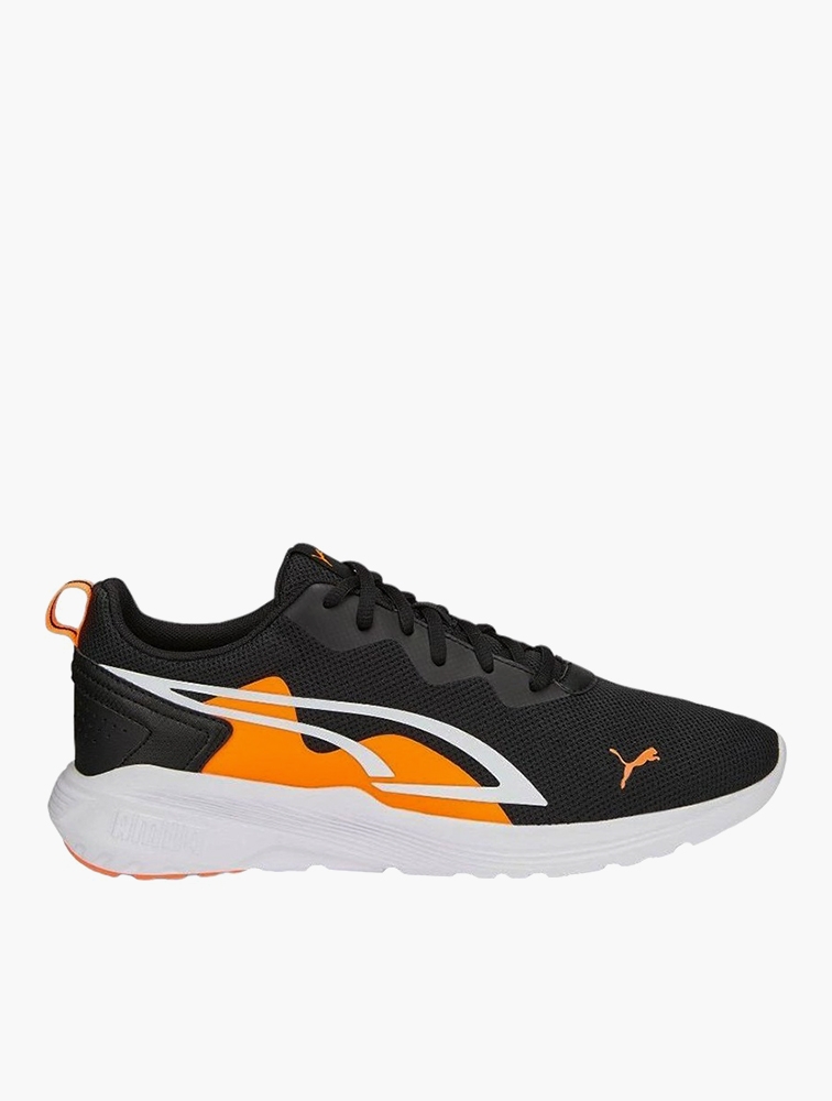 MyRunway Shop PUMA Black Ultra Orange All Day Active Sneakers
